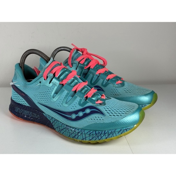 Saucony Shoes - SAUCONY Freedom ISO Everun Blue Training Sneaker Athletic Running Size 9